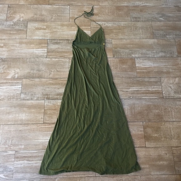 SOLD        Lure Keepsake Green Boho Maxi Dress - Picture 6 of 8